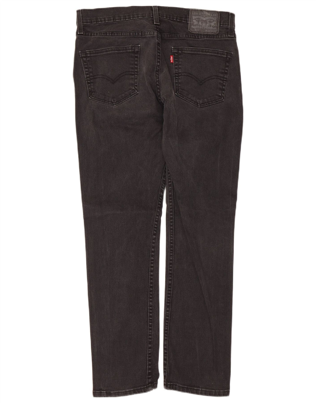 Męskie jeansy Levi's 511 Slim Tapered W34 L30 Czarna bawełna