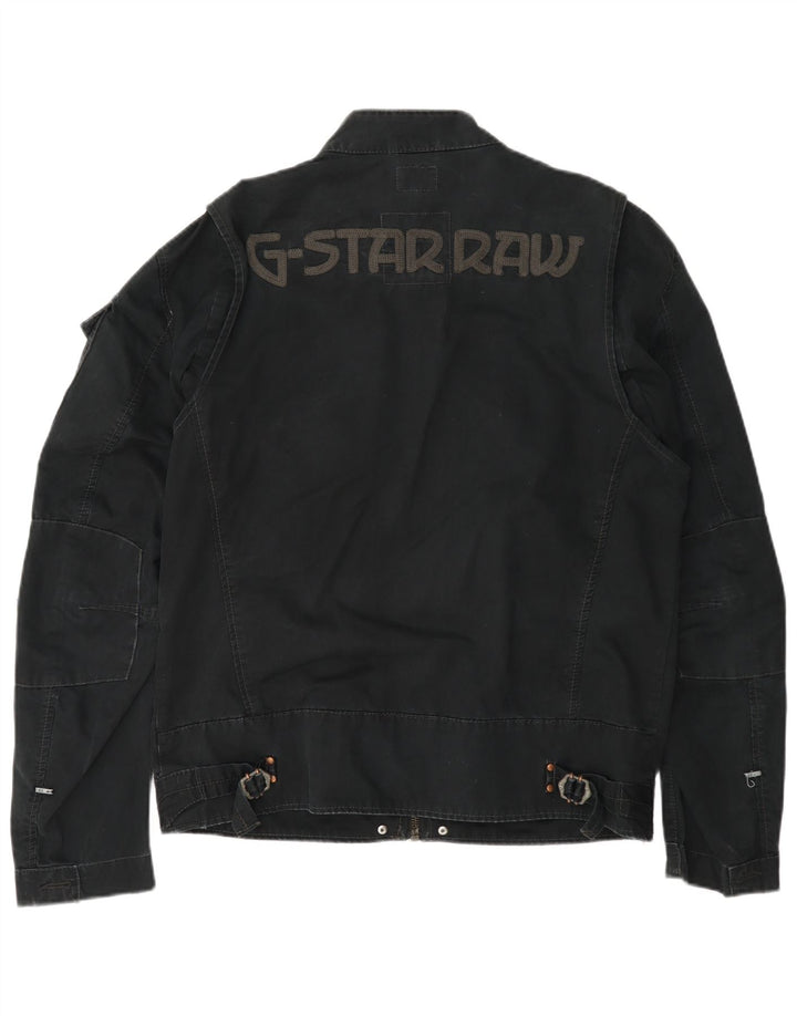 Męska kurtka użytkowa G-Star Graphic UK 42 XL, granatowa, bawełniana