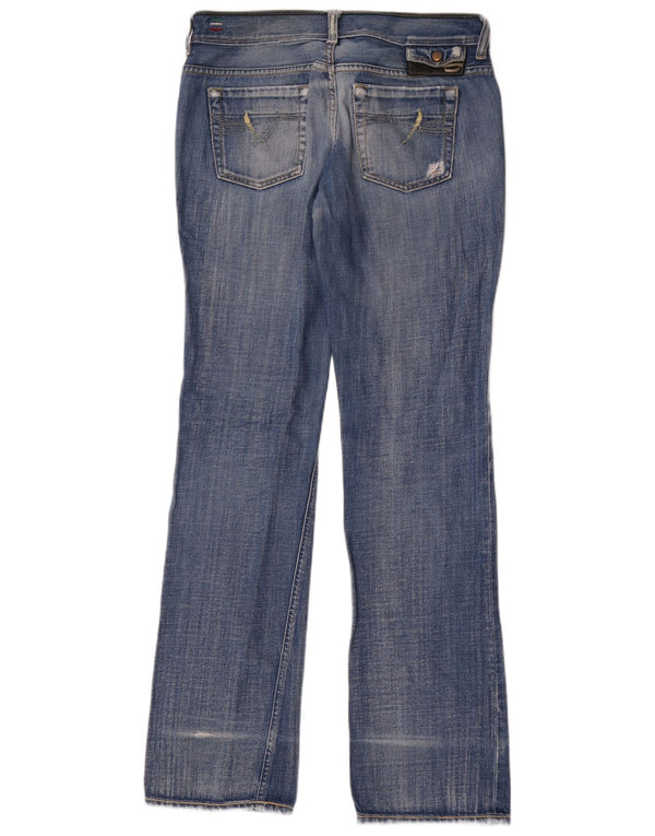 Damskie jeansy Diesel BEBEL Bootcut W30 L34 Niebieskie bawełniane