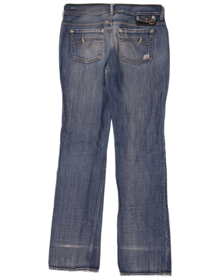 Damskie jeansy Diesel BEBEL Bootcut W30 L34 Niebieskie bawełniane