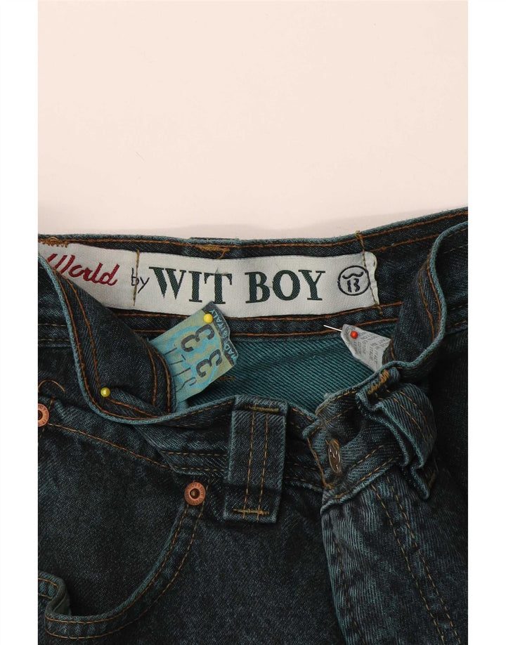Męskie jeansy zwężane Wit Boy W33 L31 Niebieskie bawełniane