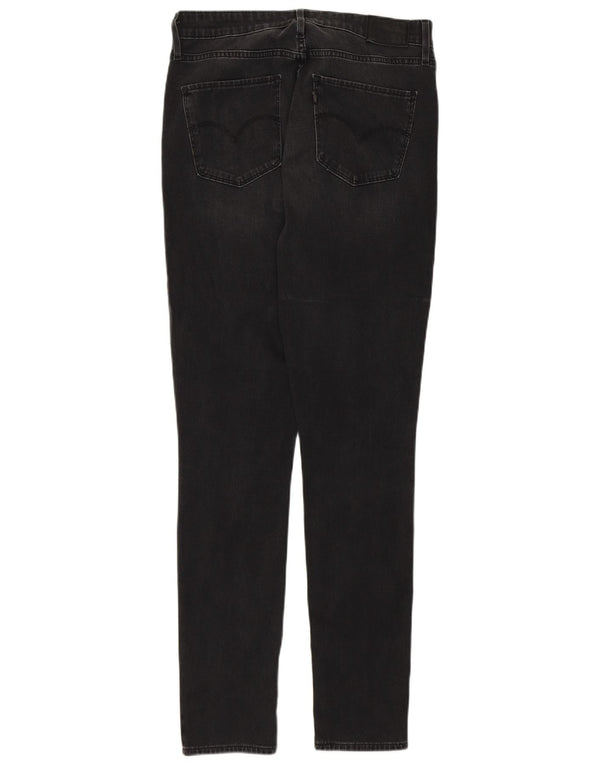 Damskie jeansy Levi's 721 z wysokim stanem W30 L30 Szara bawełna