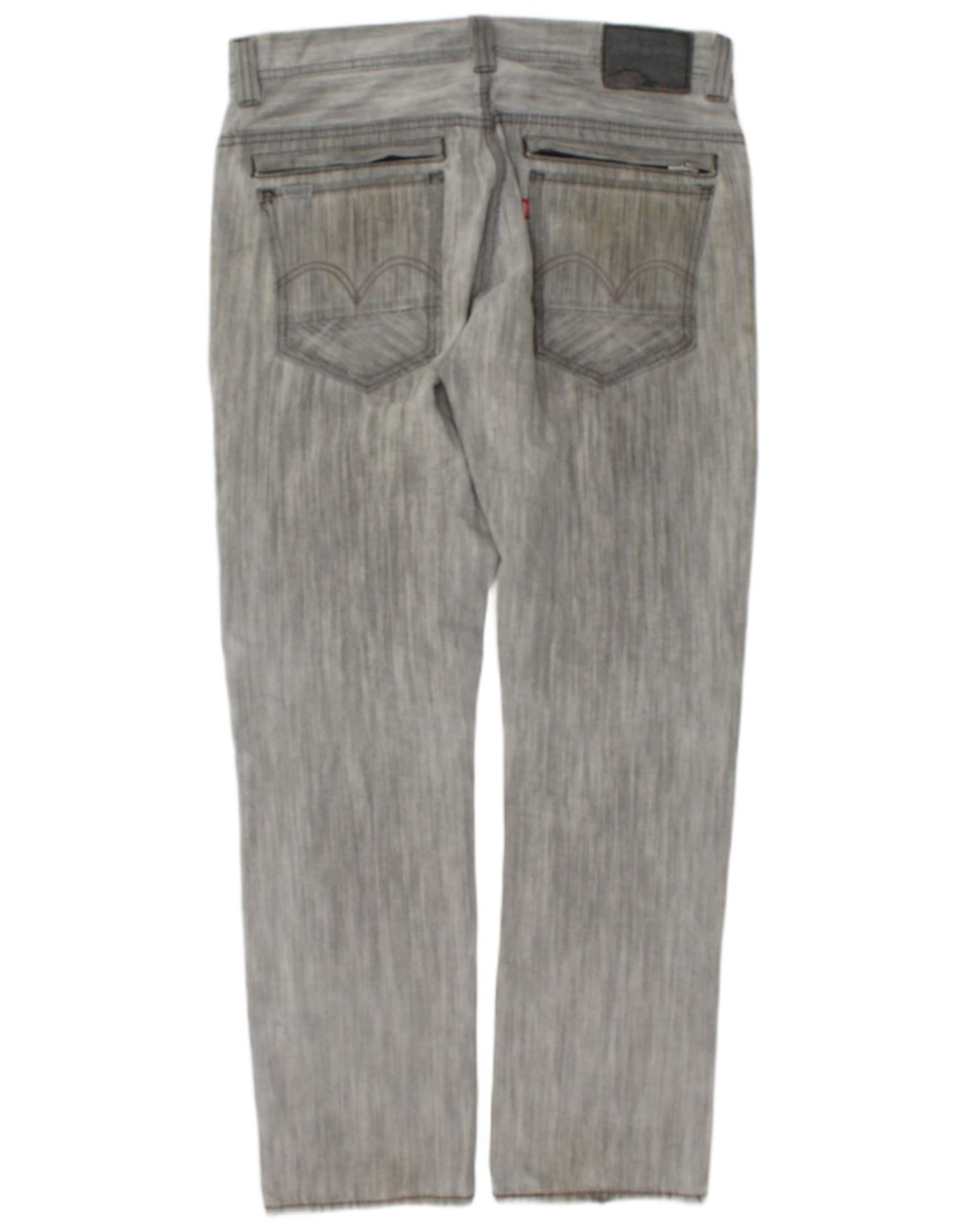 Męskie jeansy Levi's 511 Slim W33 L30 Szara bawełniana nakrapiana