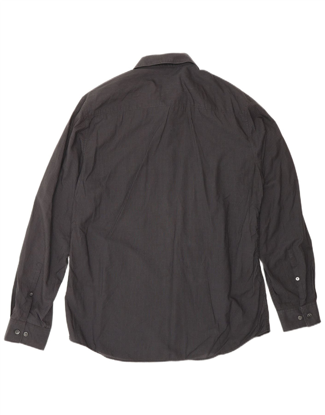 Koszula męska CALVIN KLEIN, bawełniana, w średnie czarne paski