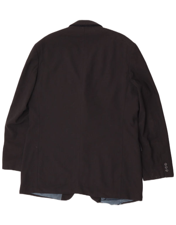 Marks & Spencer Męska marynarka zapinana na 3 guziki, UK 44 XL, granatowa, poliester