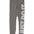 Damskie legginsy Nike Graphic UK 10, małe, szare, bawełniane