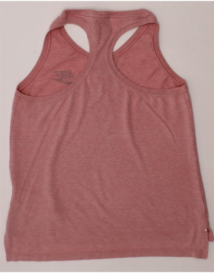 NIKE Girls Vest Top 12-13 Years Large Pink Polyester Vintage Nike and Second-Hand Nike from Messina Hembry 