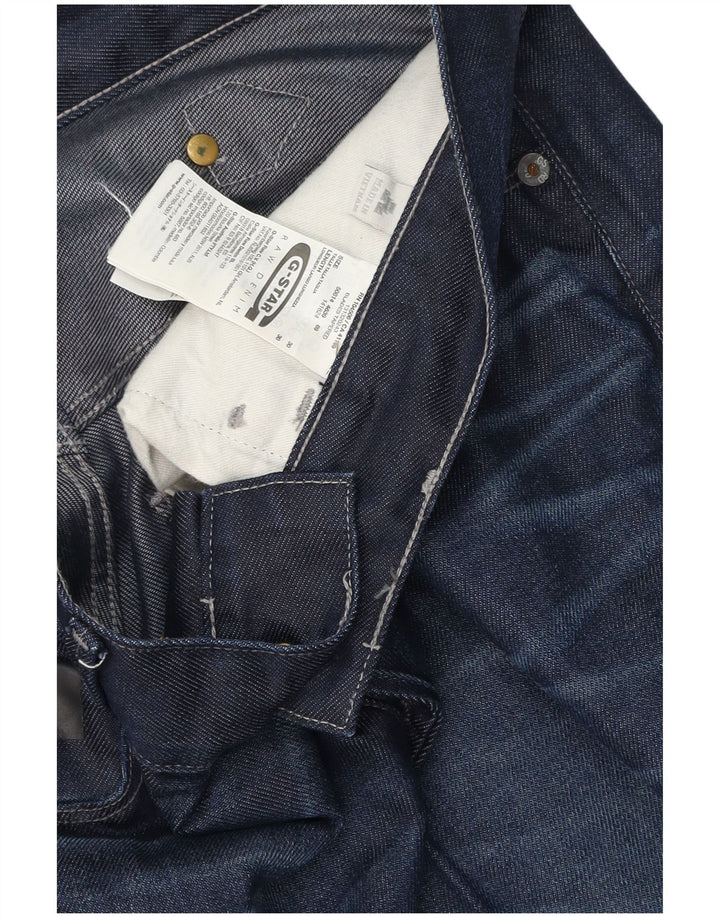 Męskie spodenki jeansowe G-Star W30 Średnioniebieskie, bawełniane
