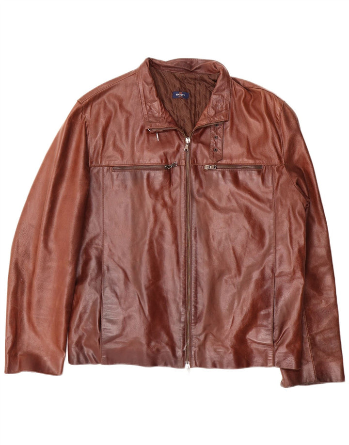 Męska kurtka skórzana UK 40 duża