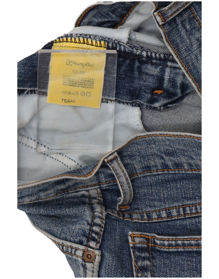 Męskie jeansy WRANGLER Texas Straight W32 L27 Niebieskie, bawełniane