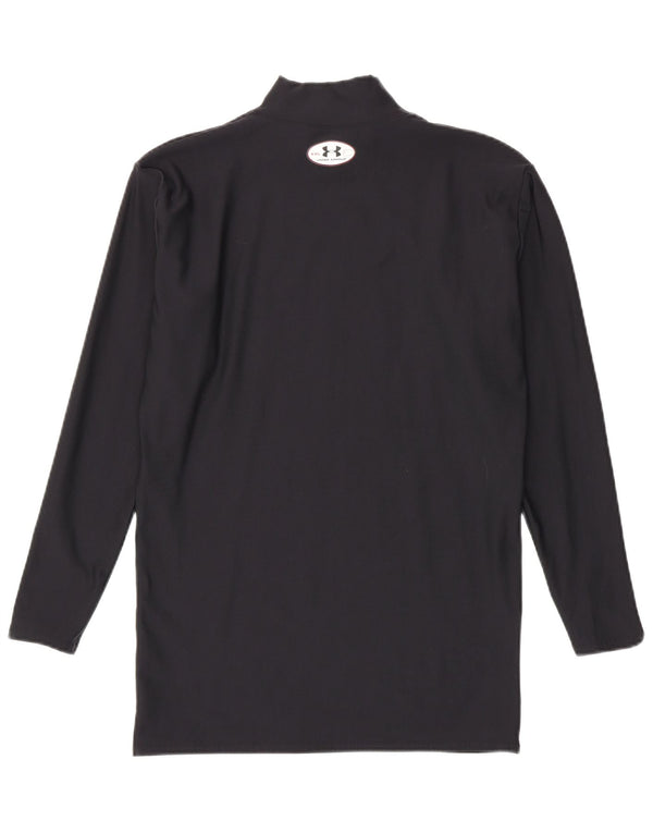 Męski top męski Under Armour Cold Gear z długim rękawem 2XL, czarny nylon