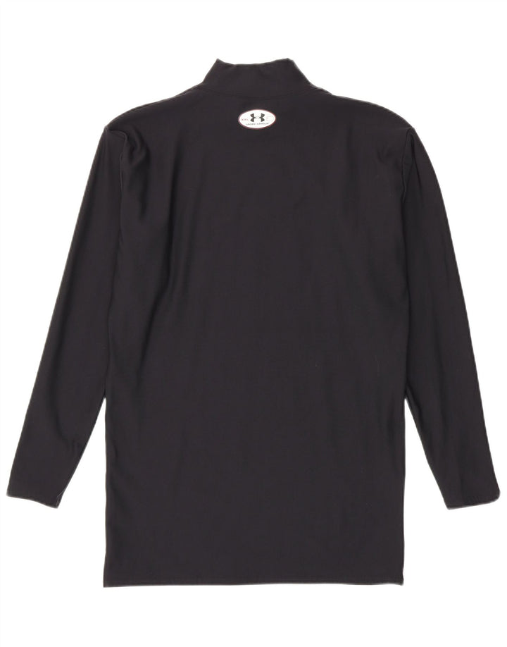 Męski top męski Under Armour Cold Gear z długim rękawem 2XL, czarny nylon