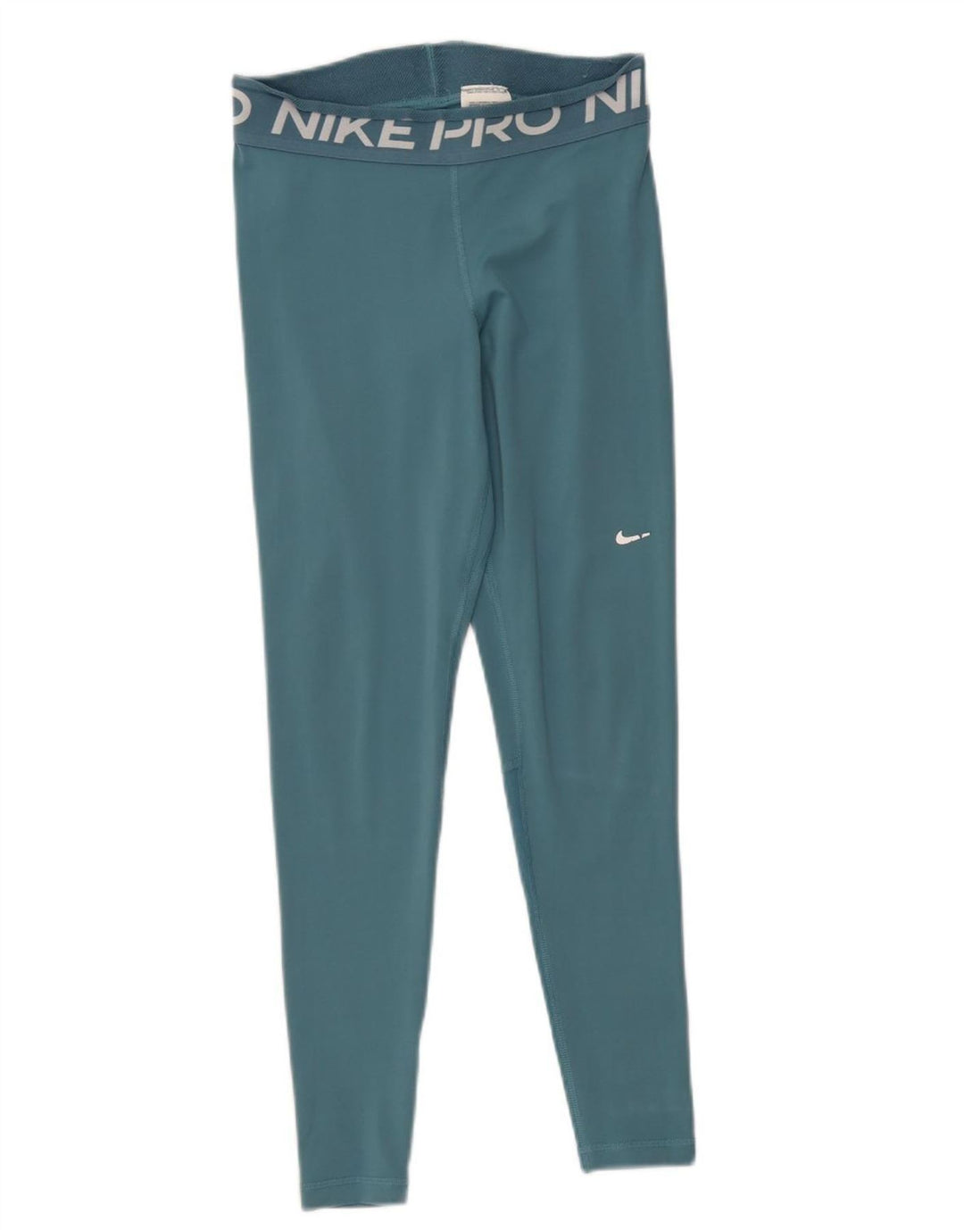 Damskie legginsy Nike Dri Fit Graphic UK 12, średni turkusowy poliester