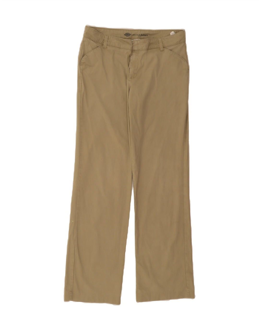 DICKIES Womens Straight Casual Trousers W36 L33 Brown Vintage Dickies and Second-Hand Dickies from Messina Hembry 