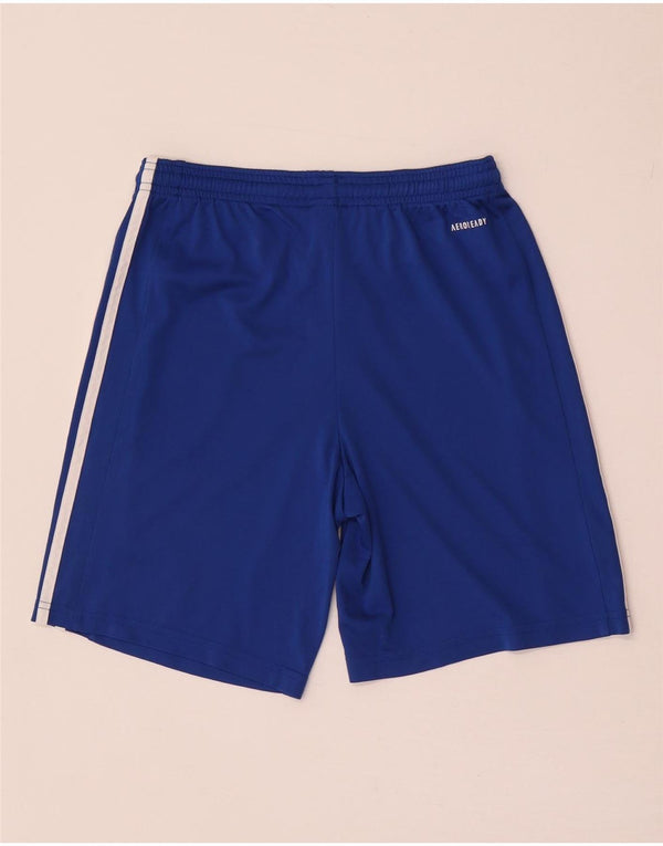 Chłopięce spodenki sportowe Adidas Aeroready 13-14 lat Niebieski poliester
