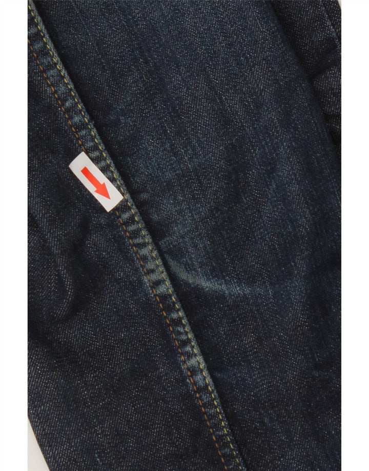Damskie jeansy Levi's Slim W30 L27 Granatowa bawełna
