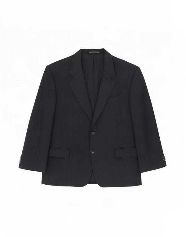 Marks & Spencer Męska krótka marynarka zapinana na 2 guziki, UK 44 XL, granatowa