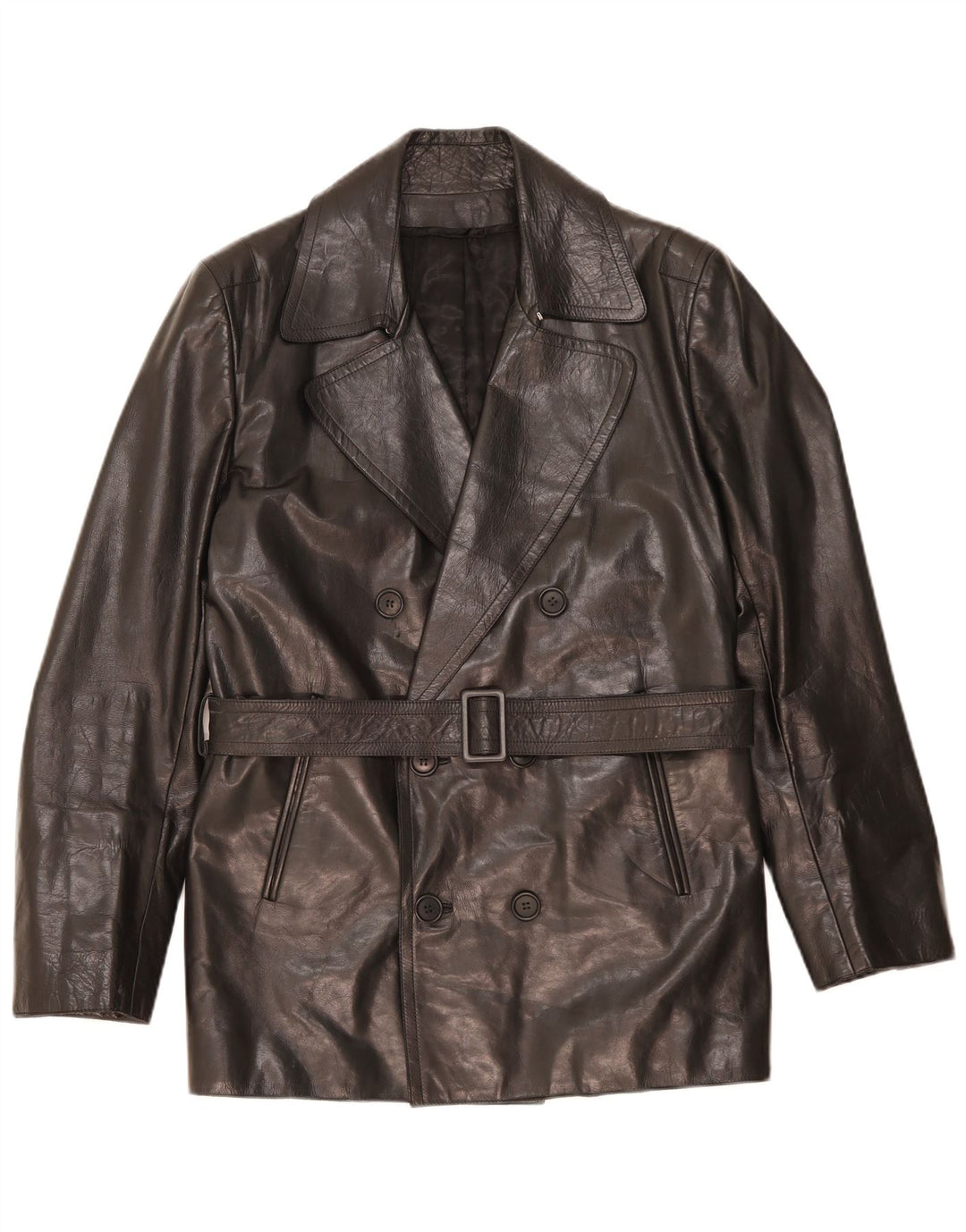 Kostiumowa męska marynarka dwurzędowa National IT 48 Medium Black