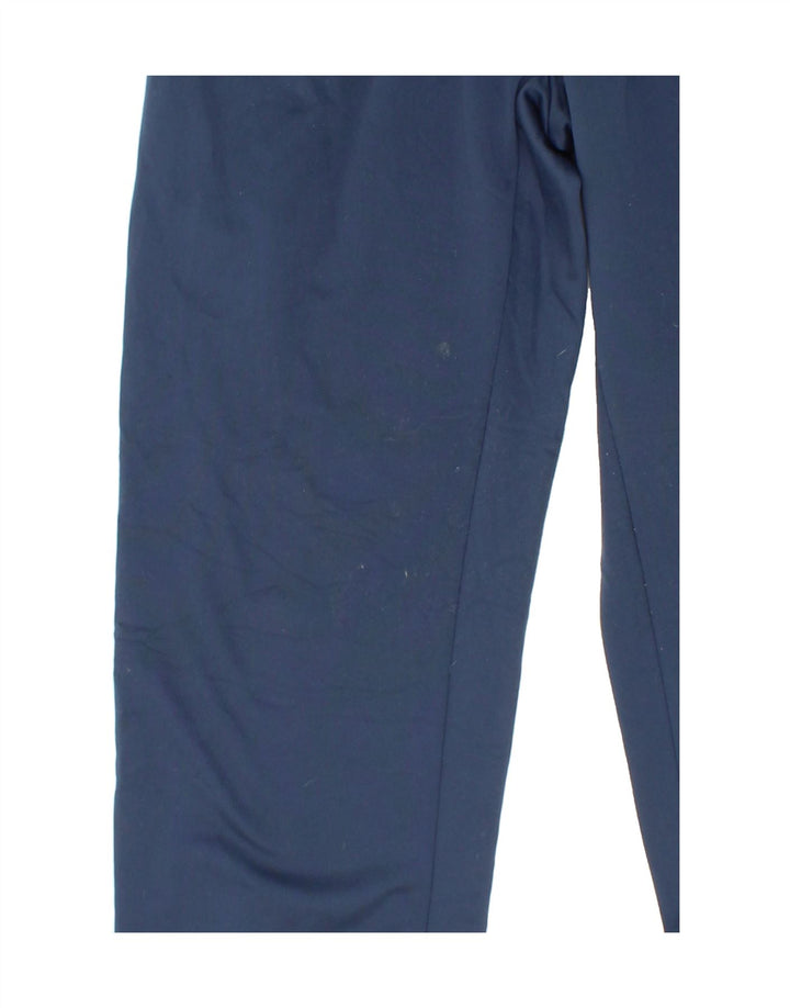 ASICS Mens Tracksuit Trousers Medium Navy Blue Polyester Vintage Asics and Second-Hand Asics from Messina Hembry 