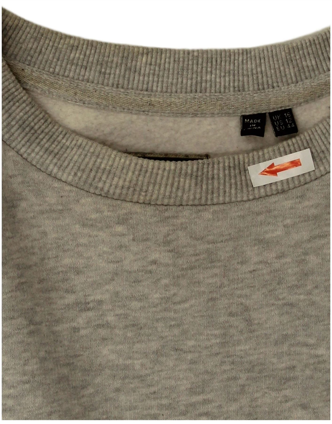 Damski sweter oversize Superdry UK 16, duży, szary, bawełniany