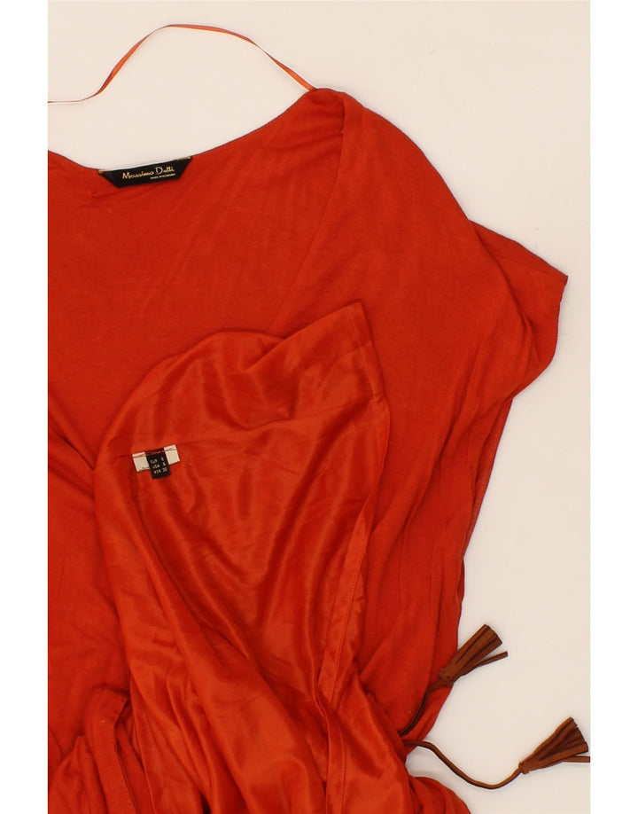 MASSIMO DUTTI Womens Basic Dress UK 10 Small Red Vintage Massimo Dutti and Second-Hand Massimo Dutti from Messina Hembry 