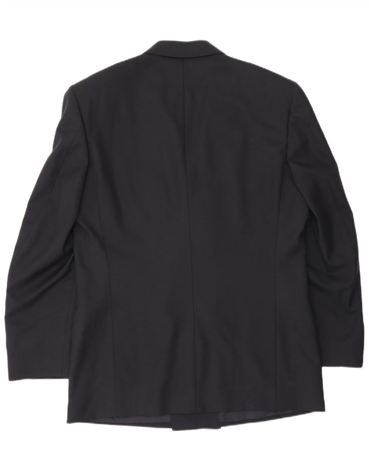 Męska marynarka Canali Milano z podwójnymi piersiami IT 50, duża, granatowa