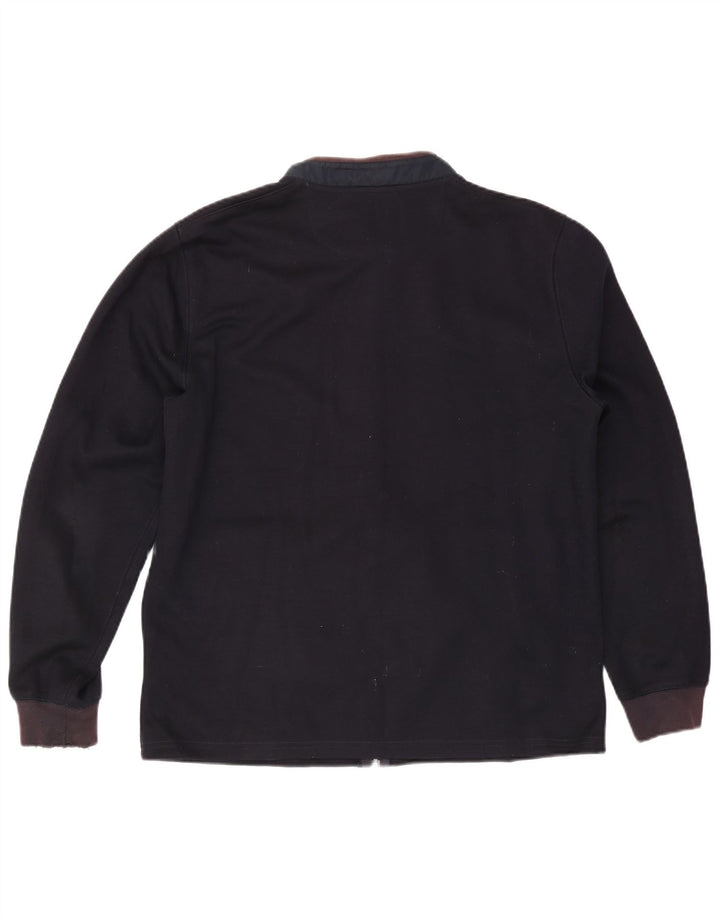 Męska kurtka dresowa Massimo Dutti XL, bawełniana, w kolorze granatowym