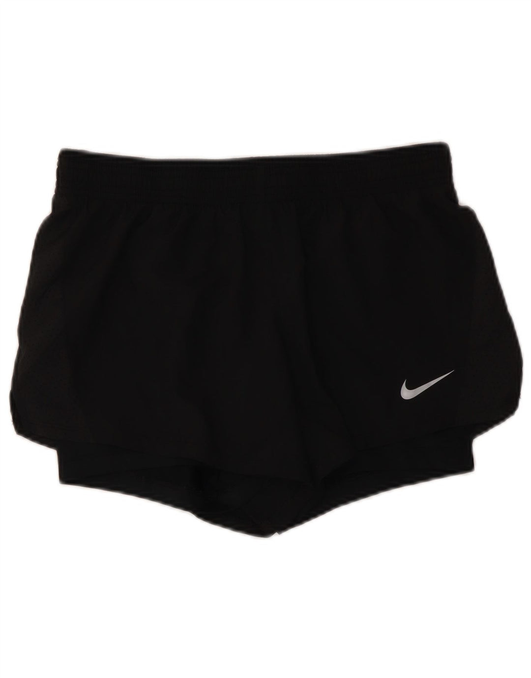 Damskie spodenki sportowe NIKE Dri Fit UK 14, średni czarny poliester