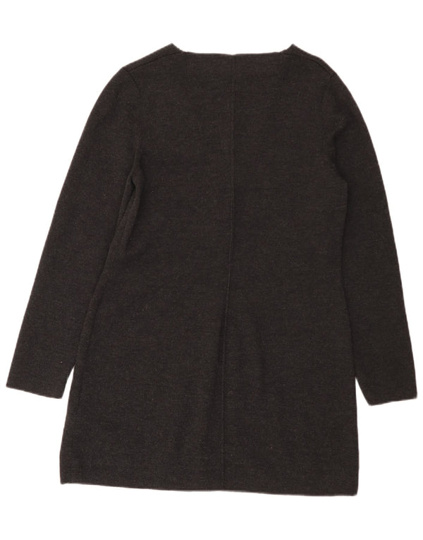 Sweter damski Luisa Spagnoli Longline Cardigan UK 14, duży, szary