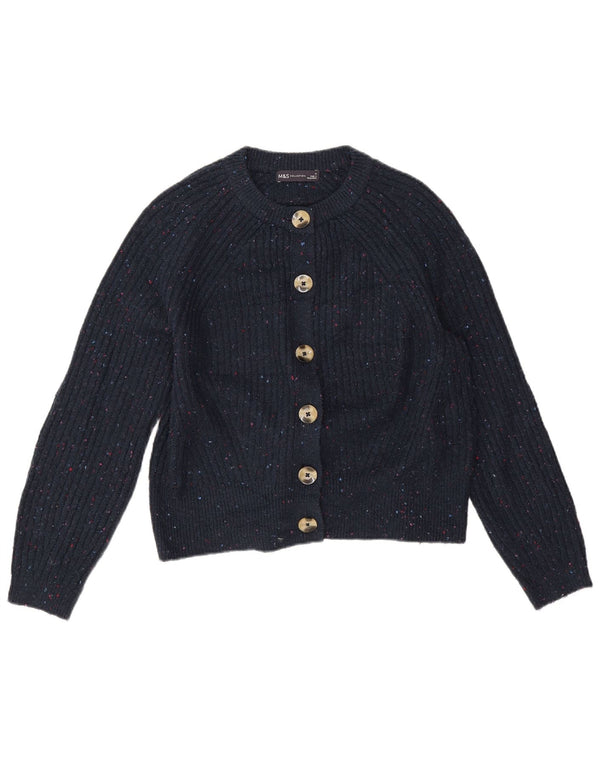 Sweter damski Marks & Spencer UK 14, średni granatowy, nakrapiany