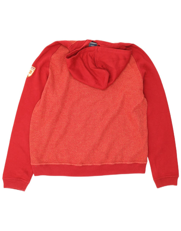 Męski sweter z kapturem Umbro 2XL, bawełniany w kolorze czerwonym