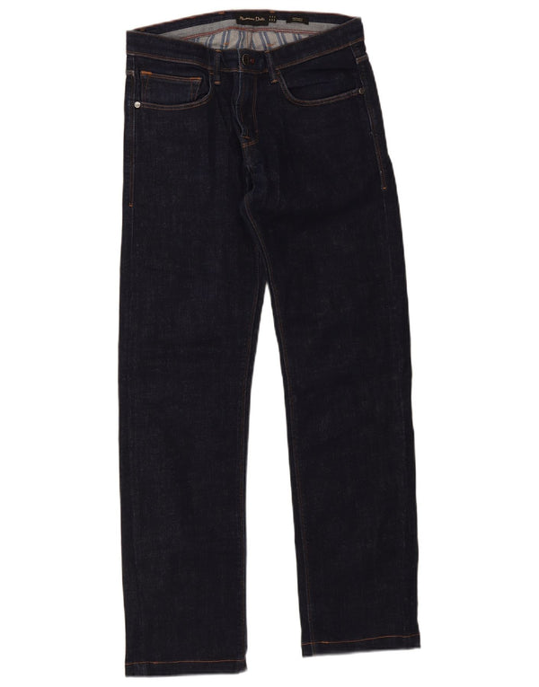 Męskie jeansy Massimo Dutti o regularnym kroju EU 38 Small W30 L30 granatowe