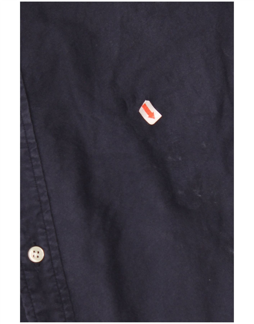 RALPH LAUREN Męska koszula, mała, granatowa, bawełniana