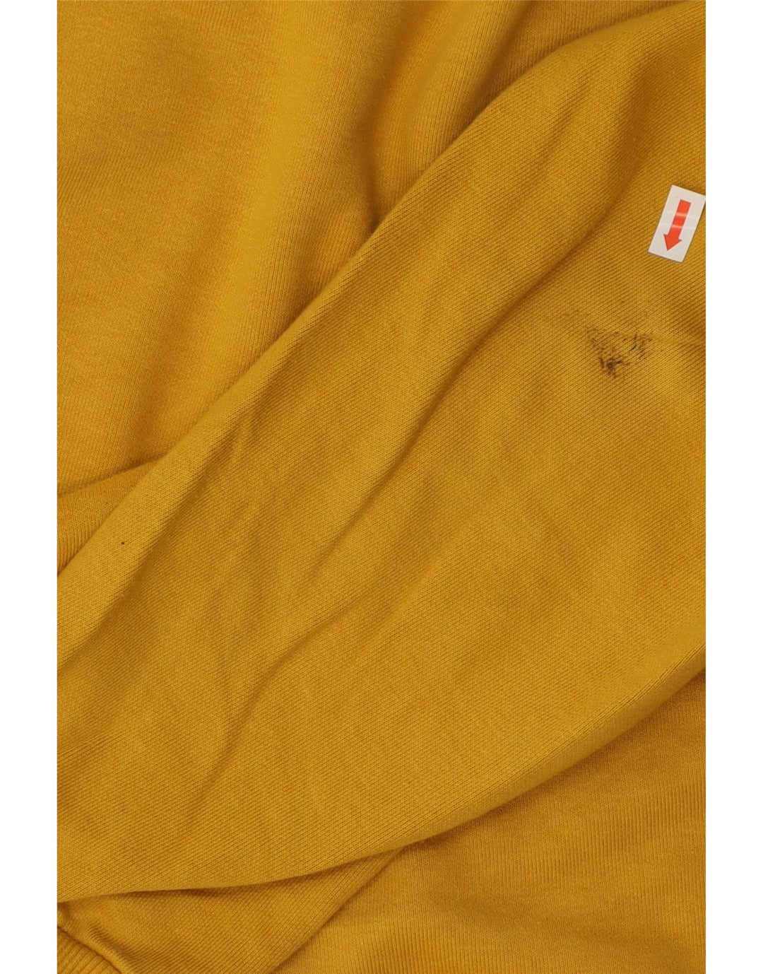 Męski sweter Zara 2XL Żółty, bawełniany