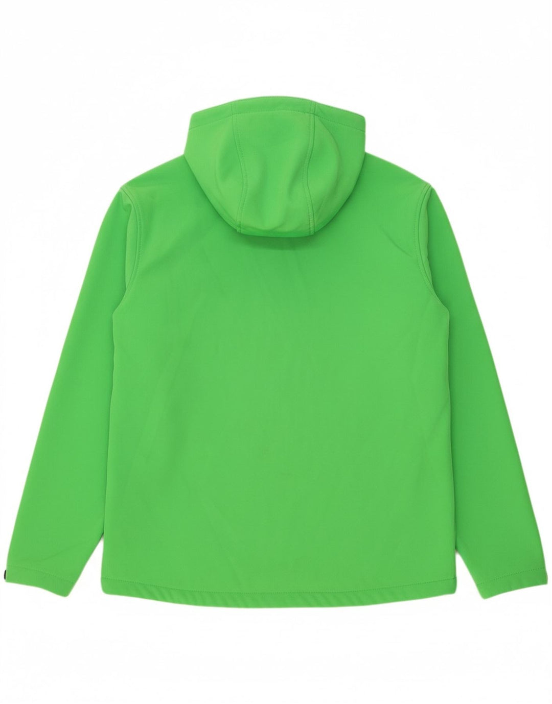 KILIMANJARO Mens Hooded Windbreaker Jacket UK 40 Large Green Polyester
