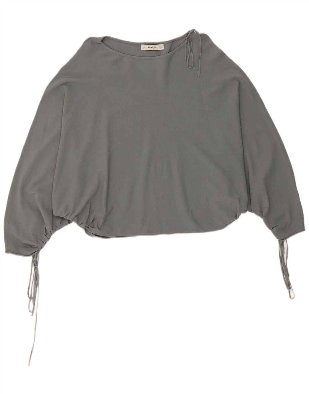 Bluzka damska Zara Batwing Top UK 14 Średni szary