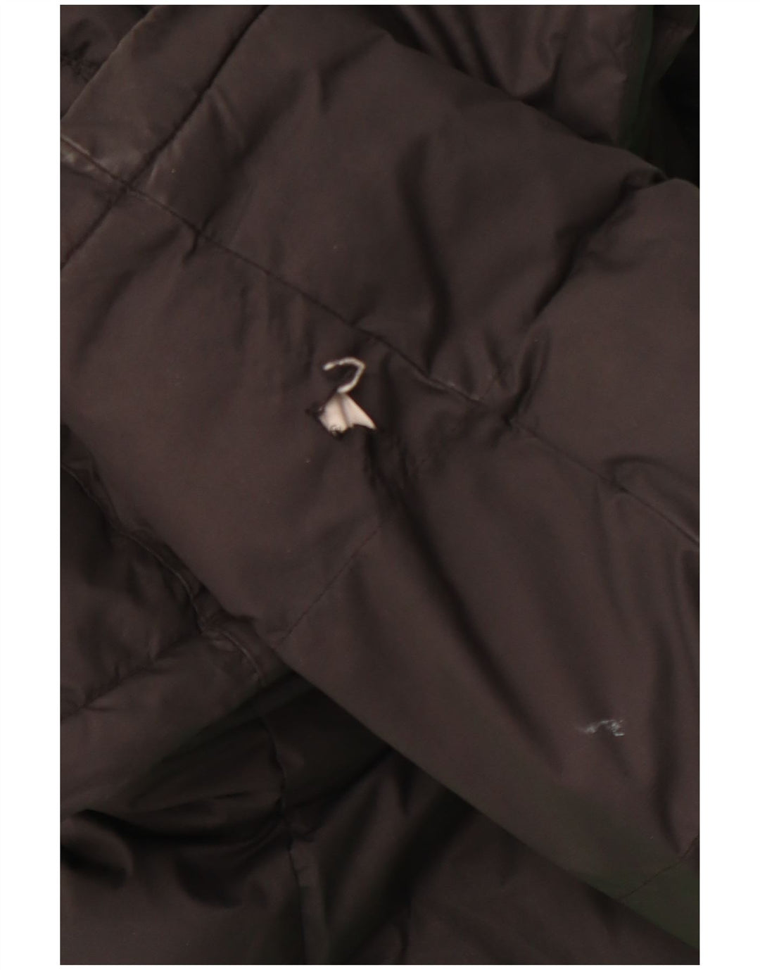 Chłopięca wyściełana kurtka z kapturem NIKE 13-14 lat XL, czarny, kolorowy poliester