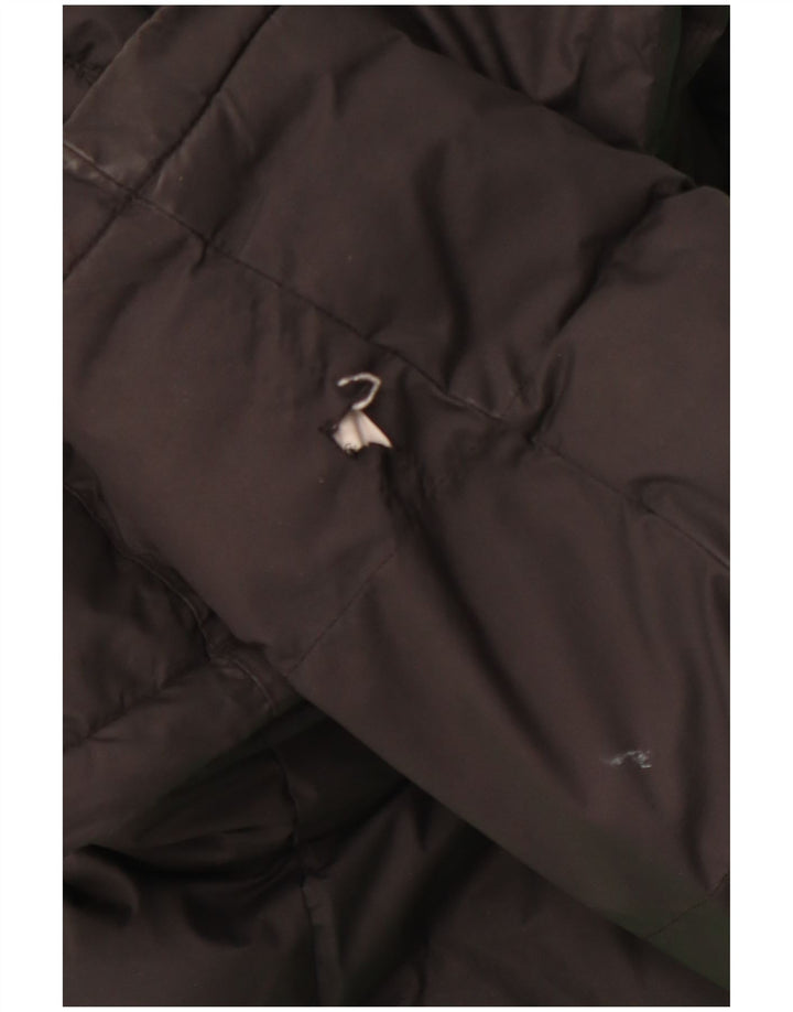 Chłopięca wyściełana kurtka z kapturem NIKE 13-14 lat XL, czarny, kolorowy poliester