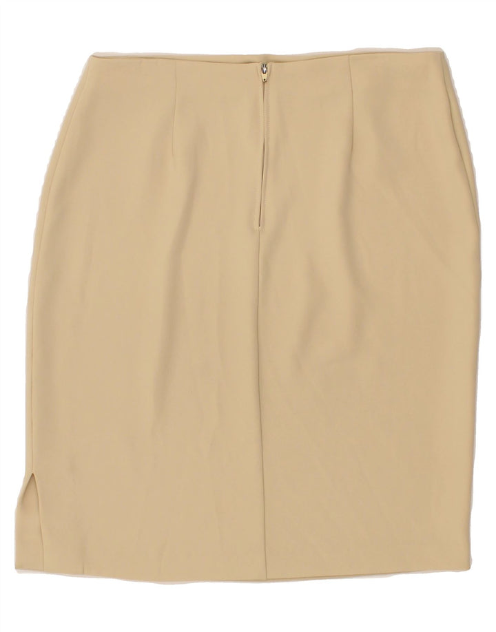 BENETTON Womens Pencil Skirt W22 2XS  Beige Vintage Benetton and Second-Hand Benetton from Messina Hembry 