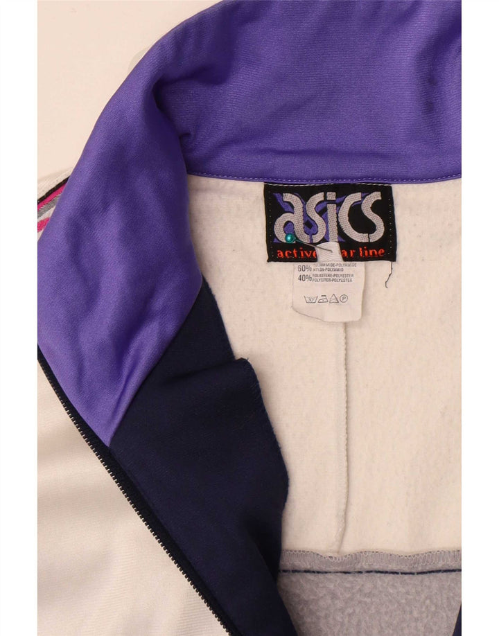 Męska kurtka dresowa Asics Graphic IT 50 w kolorze średniej bieli