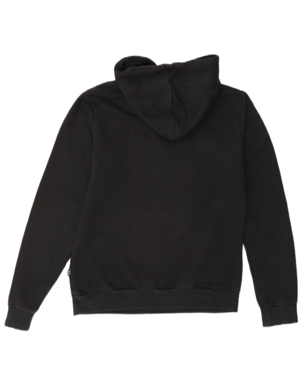 Damski sweter z kapturem Puma z grafiką UK 10, mały, czarny, bawełniany