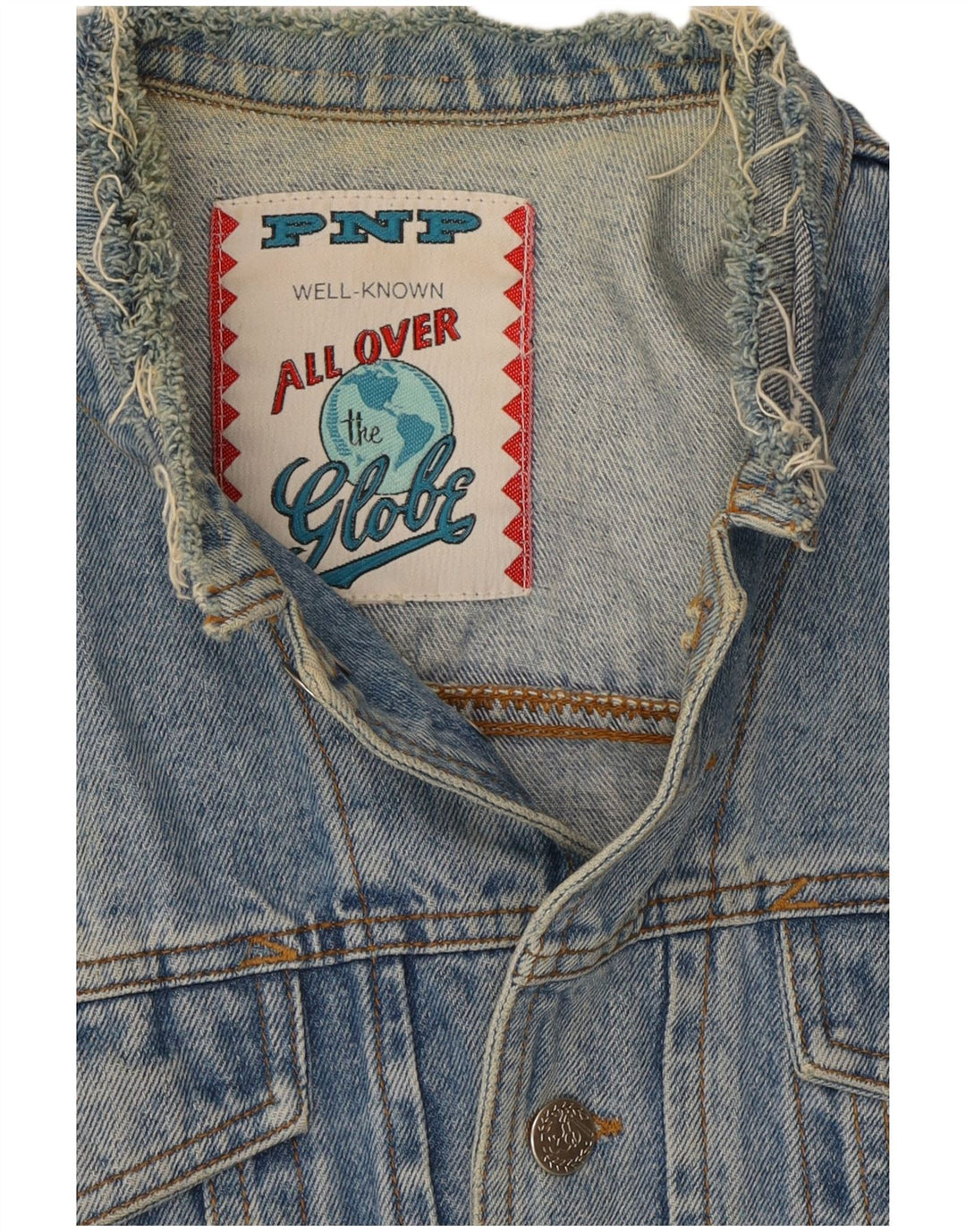Vintage męska kurtka dżinsowa UK 36 Small Blue