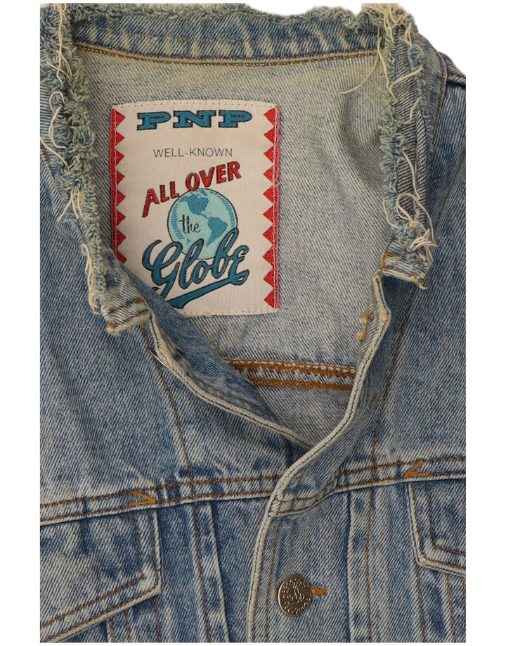 Vintage męska kurtka dżinsowa UK 36 Small Blue