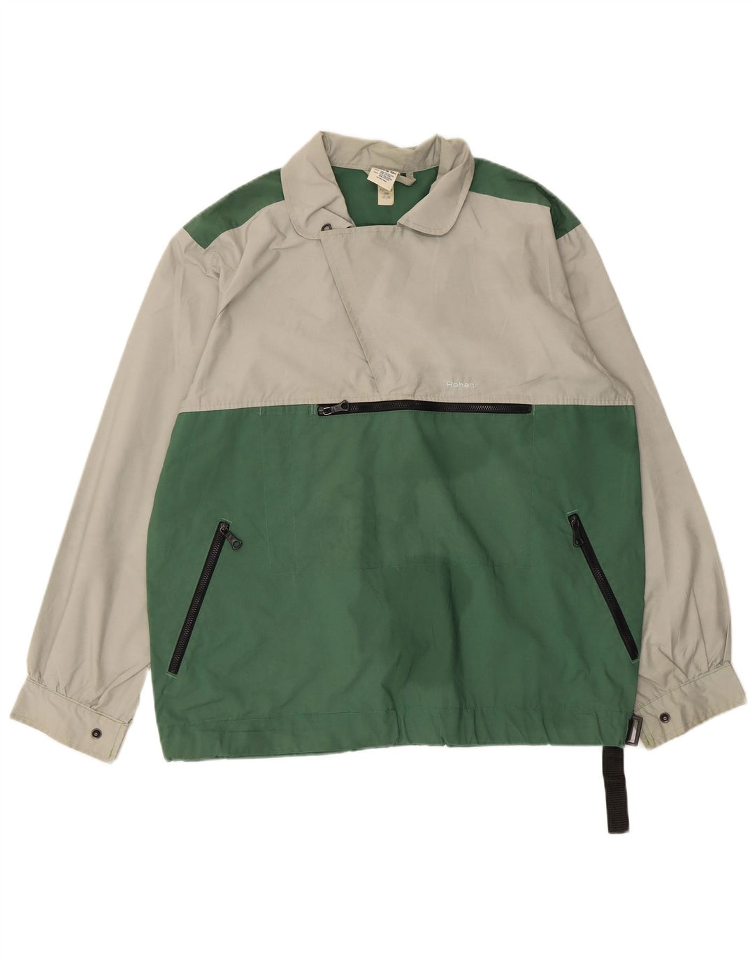 Męska kurtka wiatrówka ROHAN UK 36 Small Green Colorblock