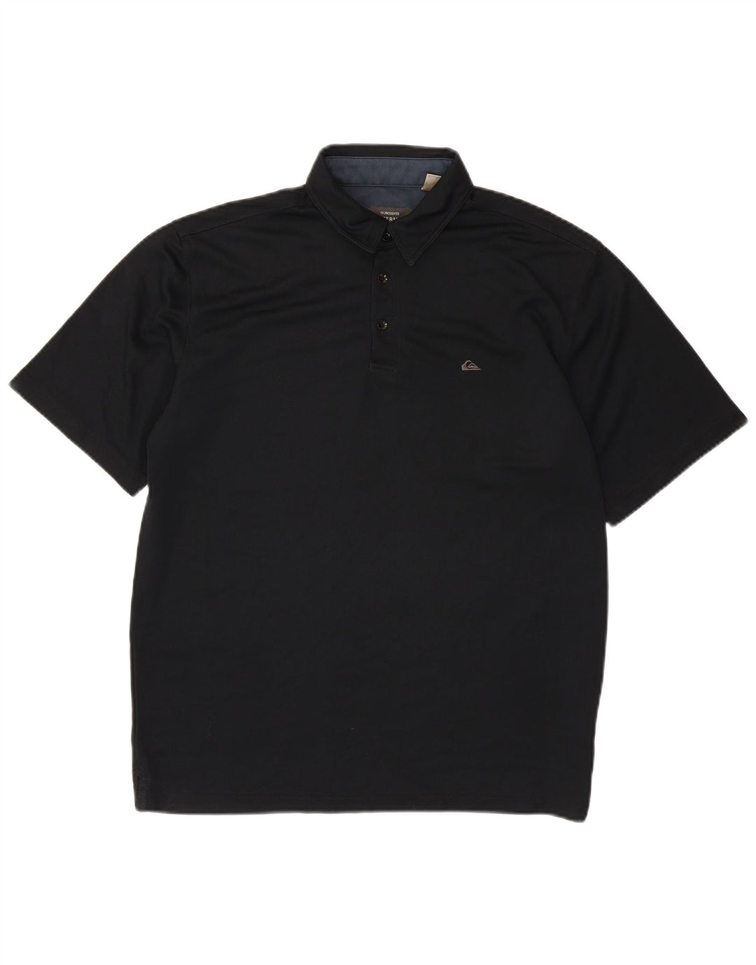 Męska koszulka polo Quiksilver XL, czarna, poliester