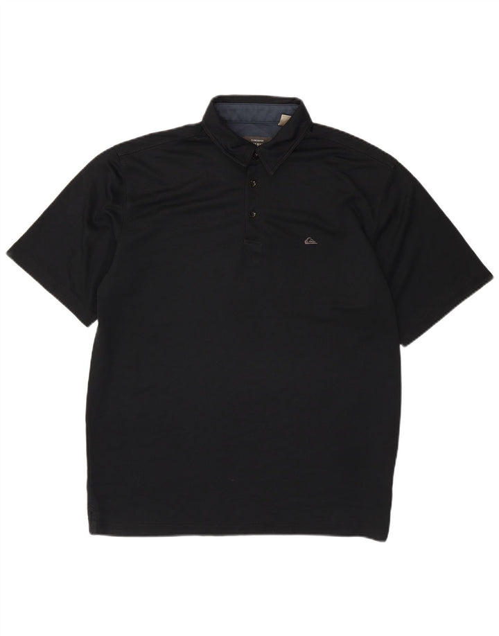Męska koszulka polo Quiksilver XL, czarna, poliester