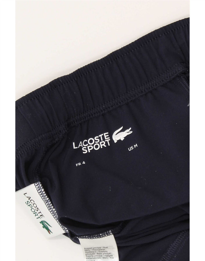 Męskie spodenki sportowe Lacoste z grafiką, rozmiar 4, średni granatowy poliester