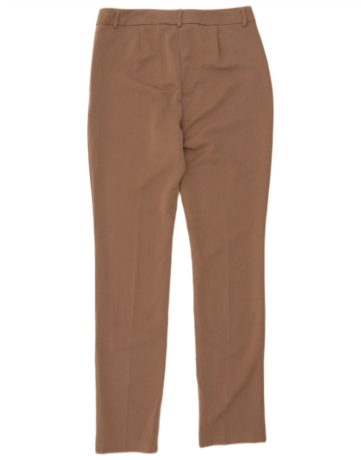 Spodnie damskie Marks & Spencer Slim Chino UK 12 Medium W32 L33 Brązowe
