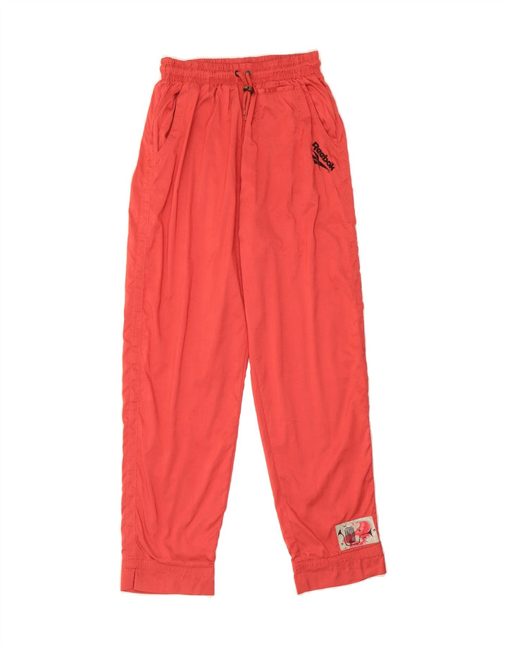 REEBOK Womens Tracksuit Trousers UK 12 Medium  Pink Polyamide Vintage Reebok and Second-Hand Reebok from Messina Hembry 