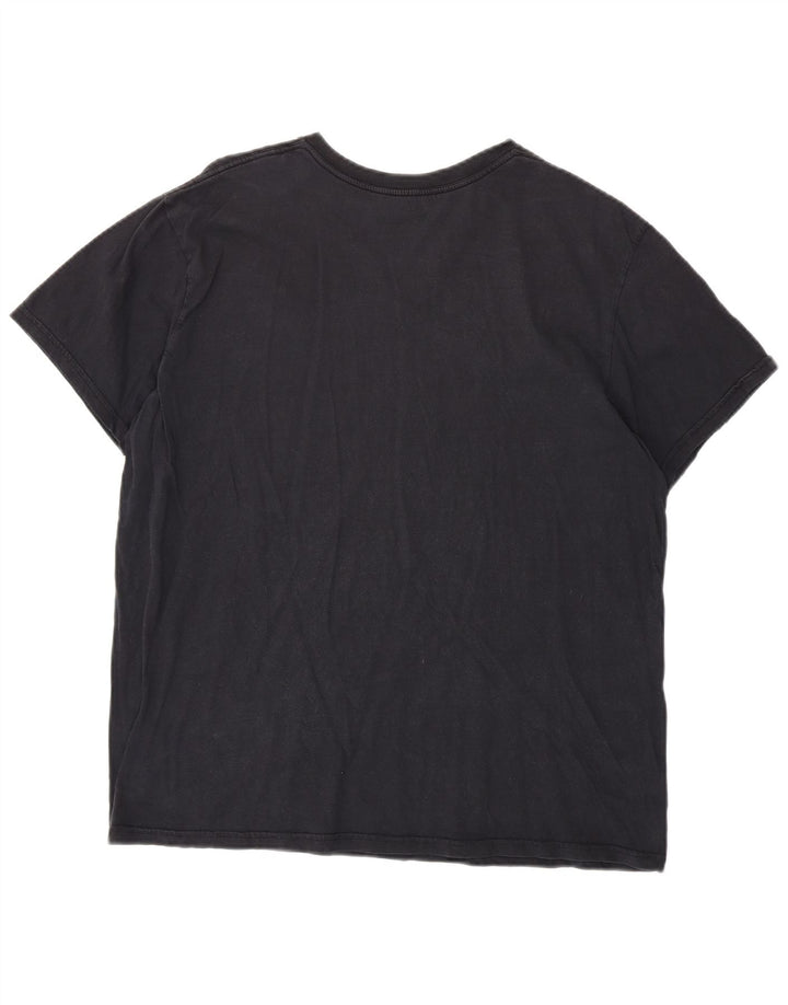 T-shirt męski Calvin Klein, duży, czarny, bawełniany